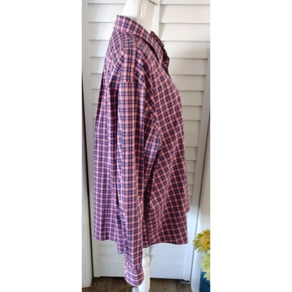 L.L. Bean men's long‎ sleeve plaid button-down traditional fit XXL - Picture 3 of 9